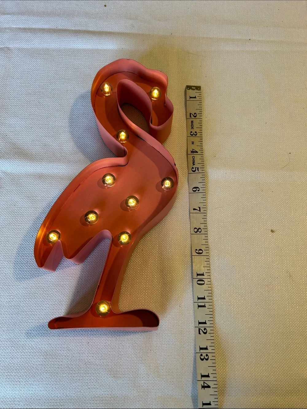 Hobby Lobby Red Flamingo LED Lantern Accent
